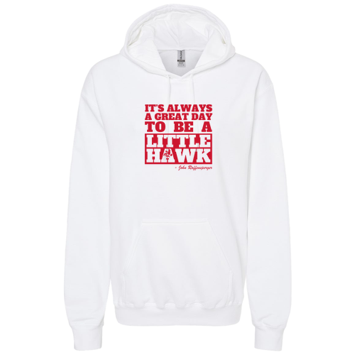 Gildan Adult Softstyle Fleece Pullover Hooded Sweatshirt -- White