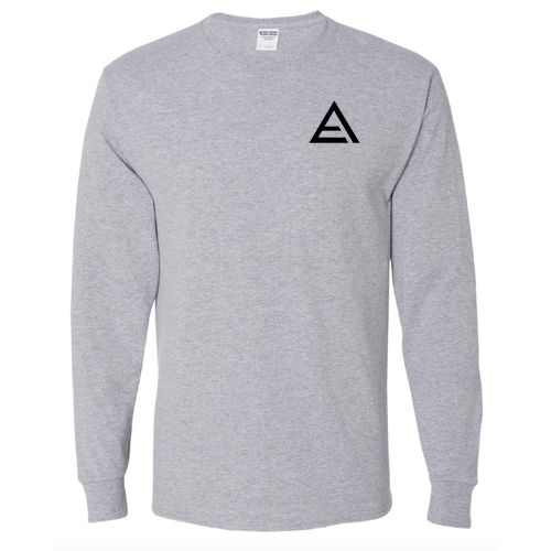 Jerzees Dri-Power Active Adult Longsleeve Tee -- Athletic Heather