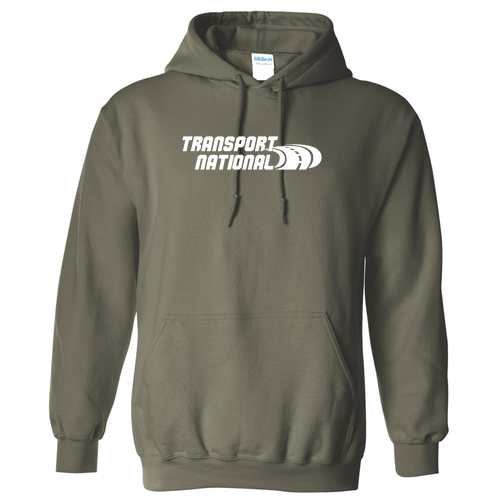 Gildan Heavy Blend Hooded Sweatshirt -- Military Green