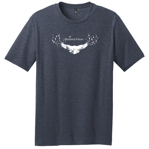 District Made Mens Perfect Blend Tee -- Heathered Navy