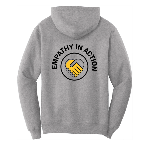 Port and Company Core Fleece Pullover Hooded Sweatshirt -- Athletic Heather