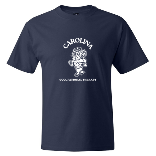 Hanes Beefy-T Basic T-Shirt -- Navy