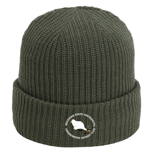 Sportsman Cap The Mogul Knit Cap -- Earth Green