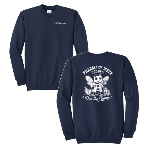 Port and Company Classic Crewneck Sweatshirt -- Navy