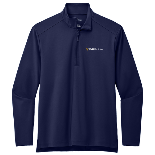 Port Authority C-FREE Double Knit 1/4-Zip -- True Navy