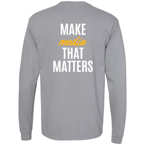 Comfort Colors Ringspun Long Sleeve Tee -- Granite