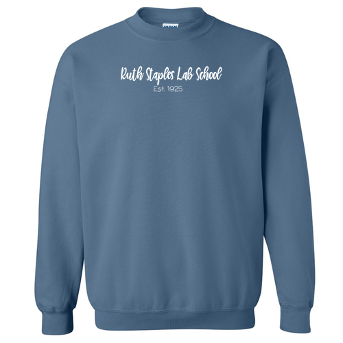 Gildan Heavy Blend Crew Neck Sweatshirt -- Indigo Blue