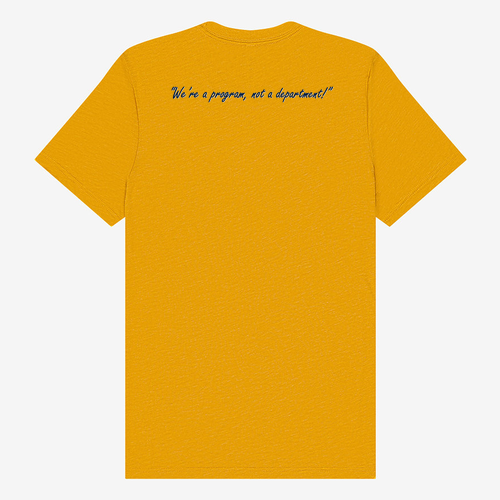 Mens/Unisex Bella Canvas Triblend Short Sleeve T-Shirt -- Mustard Triblend
