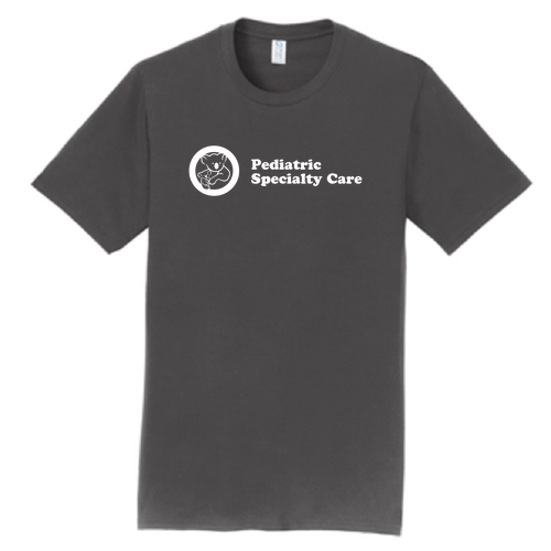 Port and Company Tee (w/ Back Print) -- Charcoal