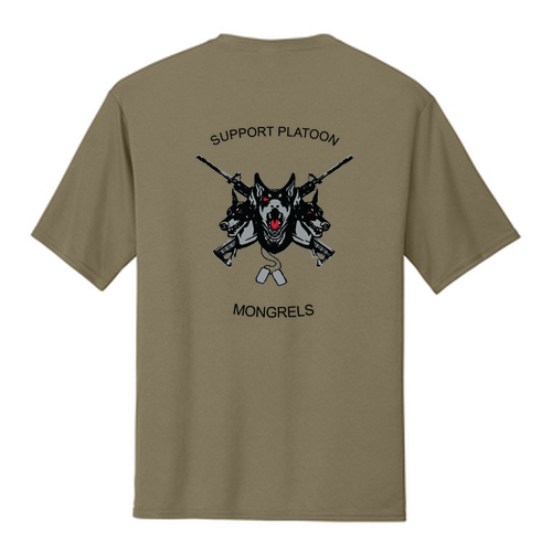 Port and Company Essential Performance Tee -- Coyote Brown