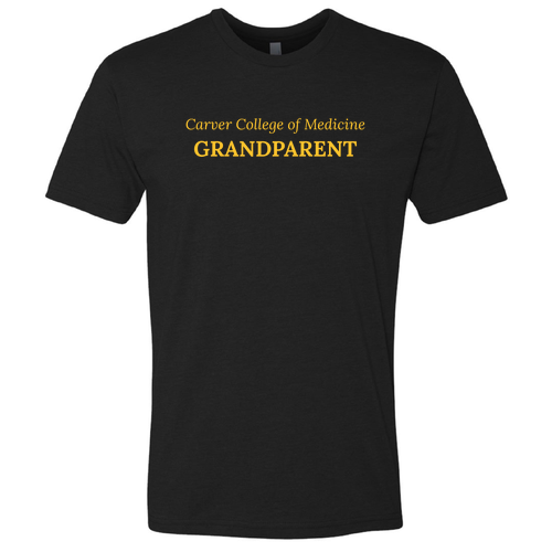 Next Level Mens CVC Crew CCOM Grandparent -- Black