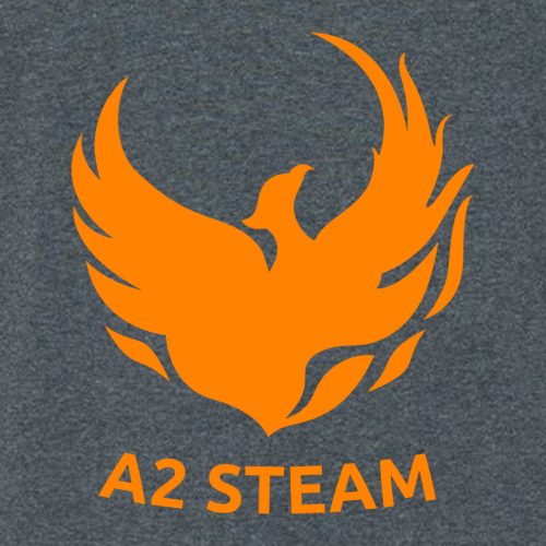 Gildan Heavy Blend Youth Crew Neck Sweatshirt -- Dark Heather