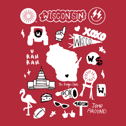 Gildan Heavy Cotton Basic T-Shirt -- Red