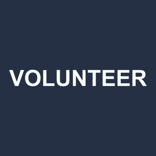 Gildan Soft Fitted T-Shirt -- Navy, Classic Logo with Volunteer