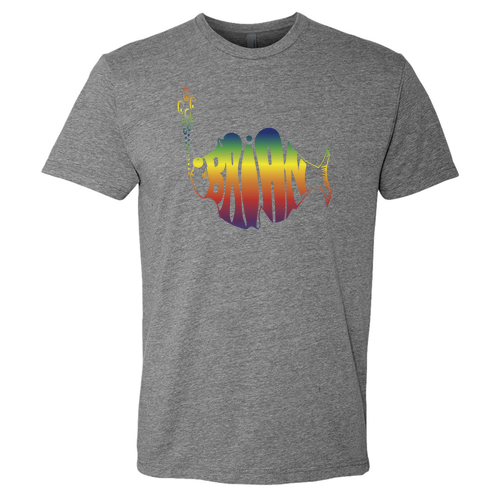 Next Level Mens CVC Crew -- Dark Heather Grey