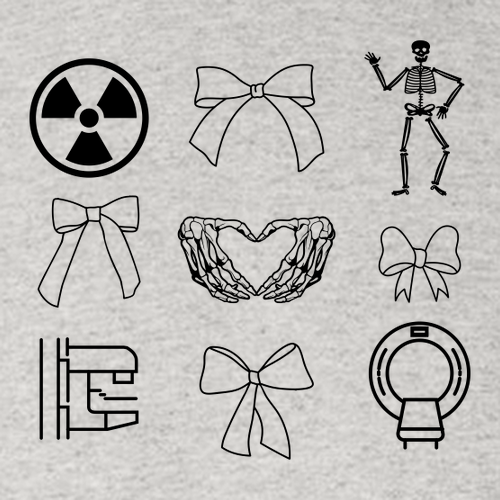 Radiation Oncology T-shirt-gray