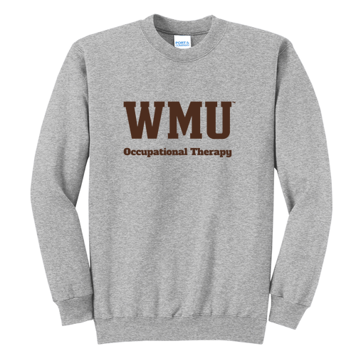 Port and Company Classic Crewneck Sweatshirt -- Athletic Heather