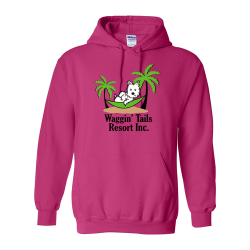 Gildan Heavy Blend Hooded Sweatshirt -- Heliconia