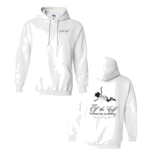 Gildan Heavy Blend Hooded Sweatshirt -- White