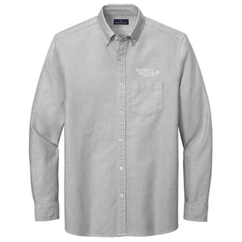 Brooks Brothers Casual Oxford Cloth Shirt -- Windsor Grey
