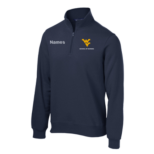 TALL Sport Tek 1/4 Zip Sweatshirt -- True Navy
