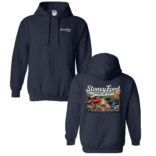 Gildan Heavy Blend Hooded Sweatshirt -- Navy