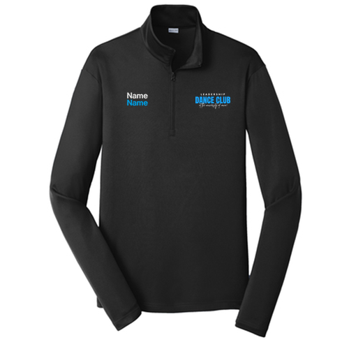 Sport-Tek PosiCharge Competitor Quarter Zip Pullover -- Black