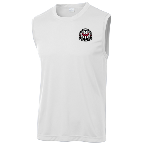 Sport Tek Sleeveless Competitor Tee -- White