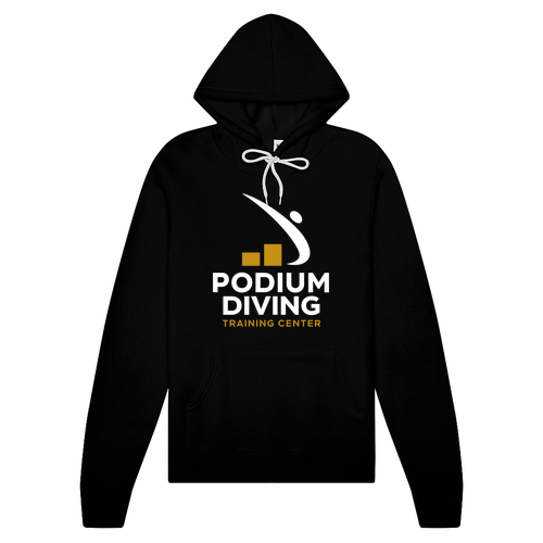 BELLA + CANVAS Sponge Fleece Hoodie -- Black