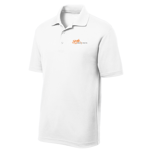 Sport-Tek PosiCharge RacerMesh Polo -- White