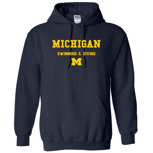 Unisex Gildan Heavy Blend Hooded Sweatshirt -- Navy