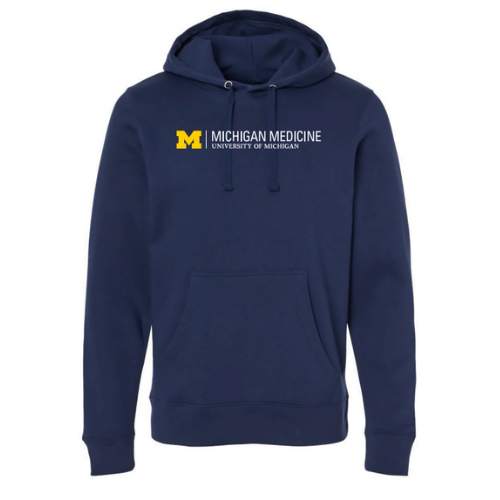 Unisex Hooded Sweatshirt -- Navy