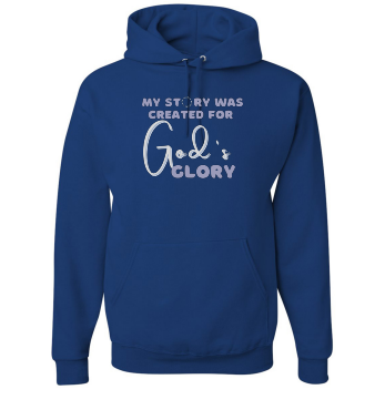 God's Glory Hoodie -- Navy