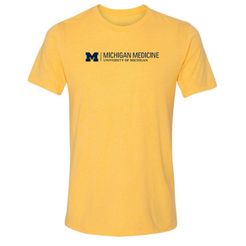 Unisex Triblend Short Sleeve T-Shirt -- Maize