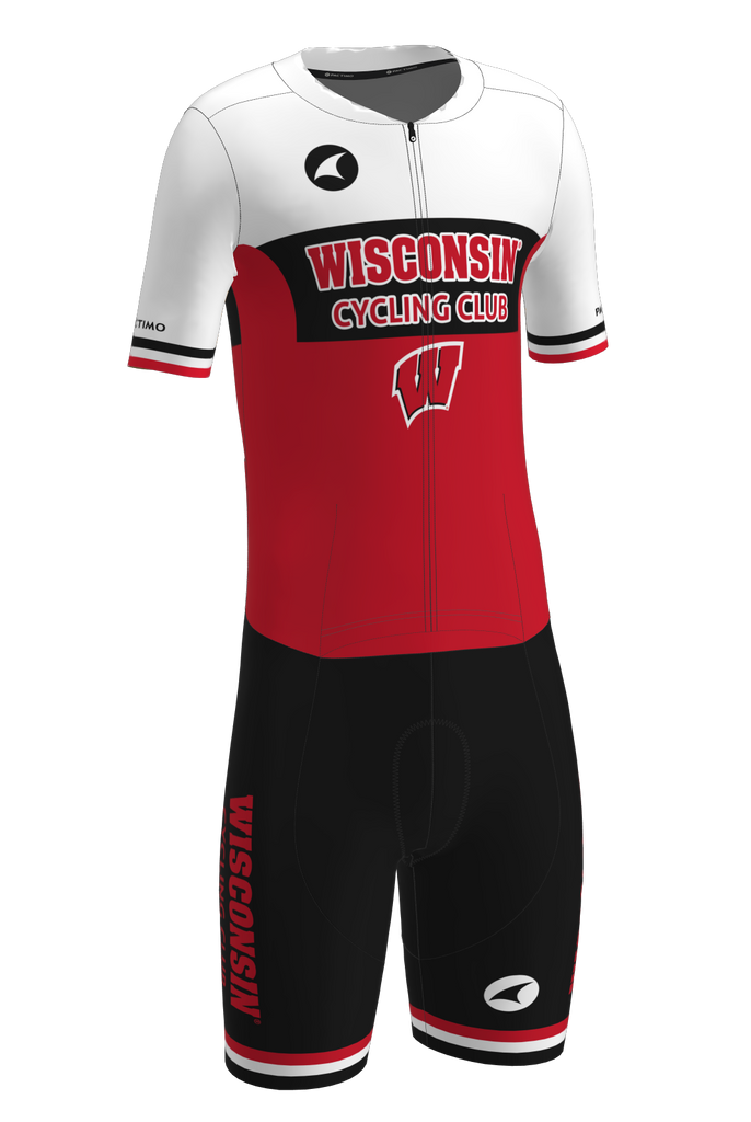 Pactimo Men’s Short Sleeve Flytesuit with Pockets -- Red/Black