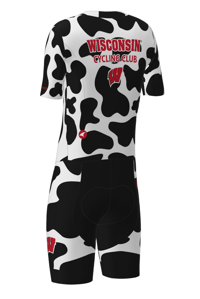 Pactimo Men’s Short Sleeve Flytesuit with Pockets -- Cow Print