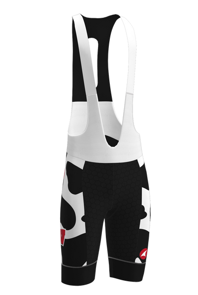 Pactimo Men’s Summit Stratos Force Bib Short Long -- Cow Print