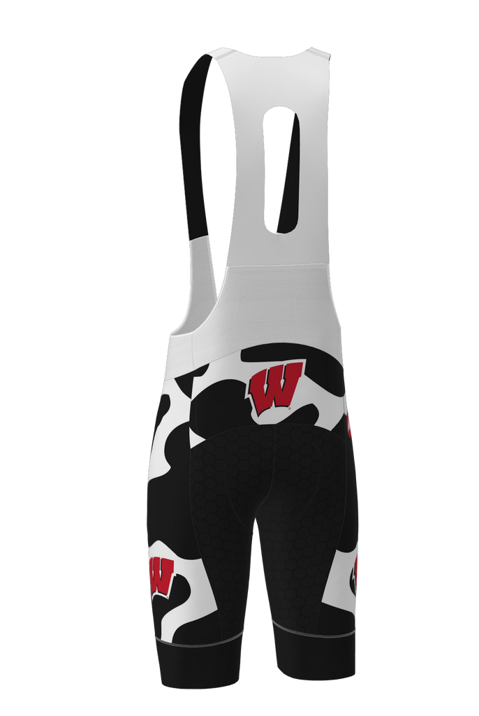 Pactimo Men’s Summit Stratos Force Bib Short Long -- Cow Print