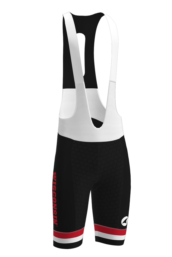Pactimo Men’s Summit Stratos Force Bib Short Long -- Red/Black