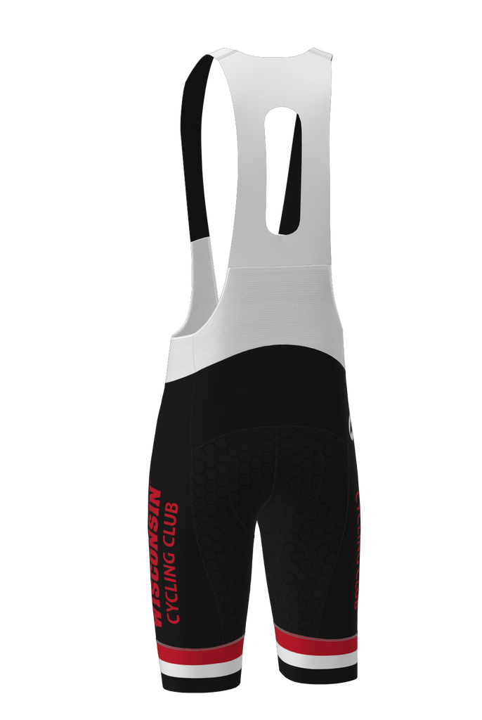 Pactimo Men’s Summit Stratos Force Bib Short Long -- Red/Black