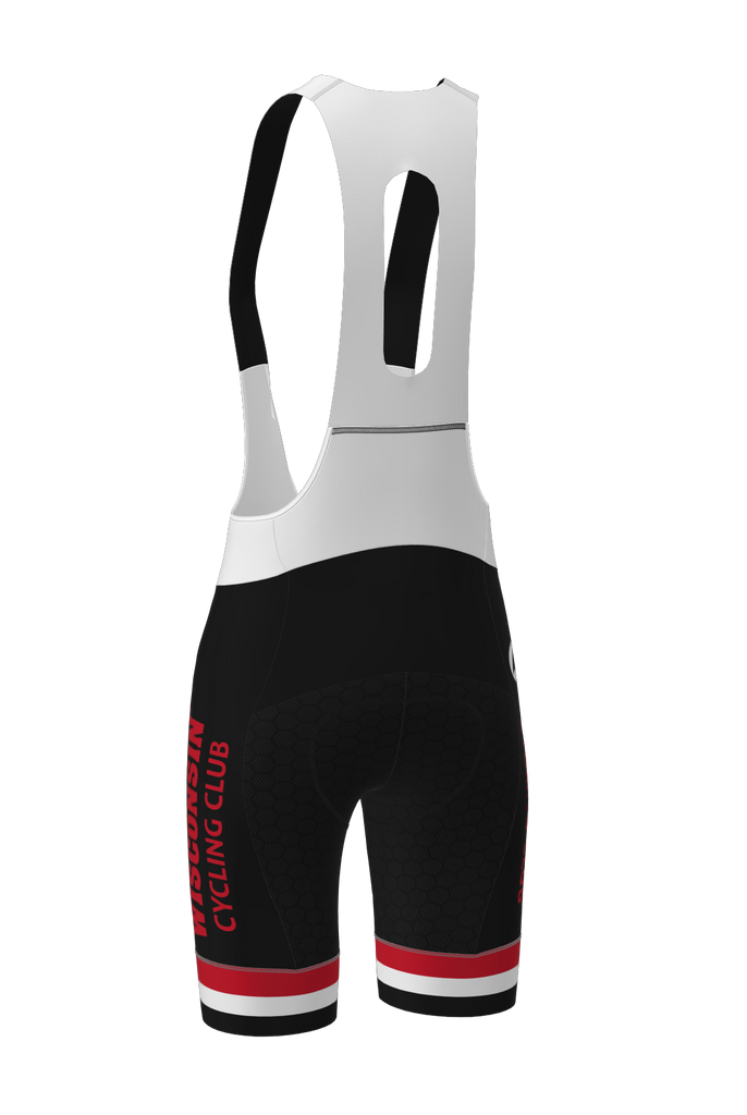 Pactimo Women’s Summit Stratos Force Bib Short Long -- Red/Black