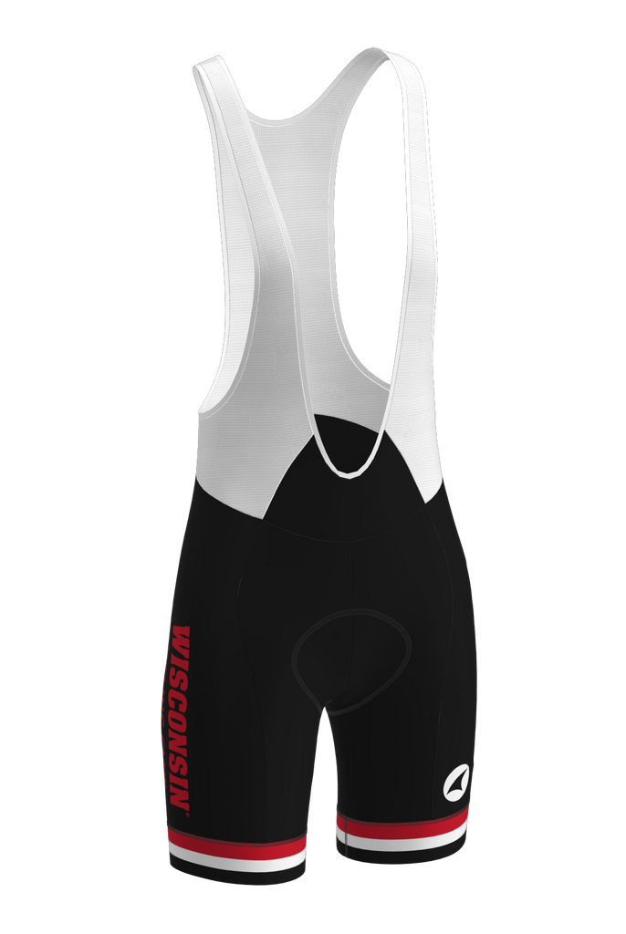 Pactimo Women's Continental Bib Shorts -- Red/Black