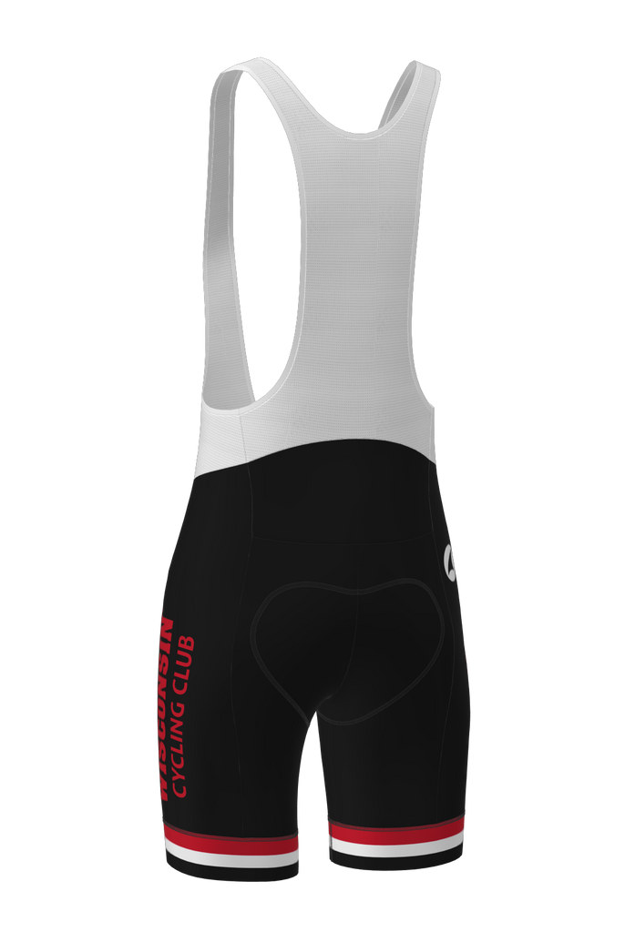 Pactimo Women's Continental Bib Shorts -- Red/Black