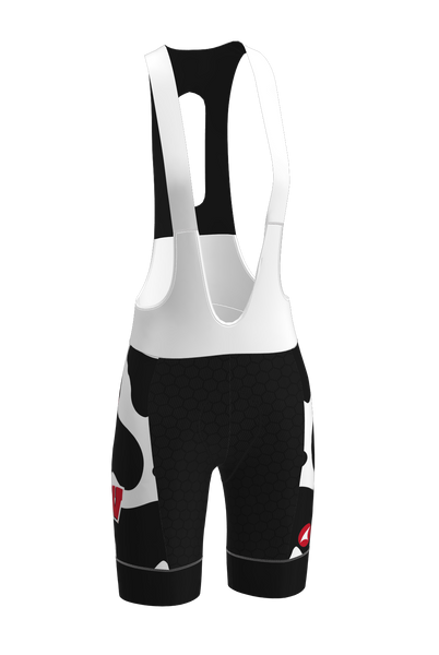 Pactimo Women’s Summit Stratos Force Bib Short Long -- Cow Print