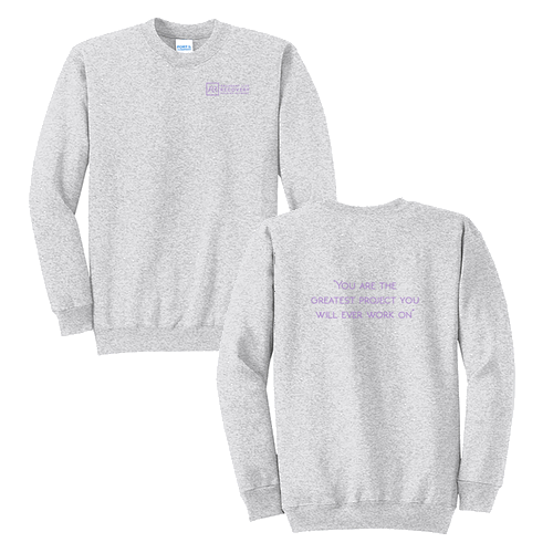 Port and Company Classic Crewneck Sweatshirt -- Ash