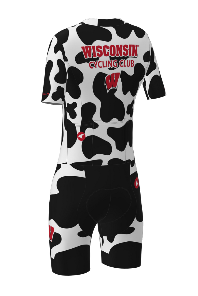 Pactimo Women’s Short Sleeve Flytesuit with Pockets -- Cow Print