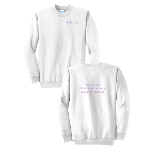 Port and Company Classic Crewneck Sweatshirt -- White
