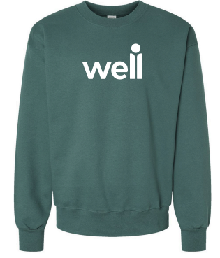 Hanes 90/10 Ultimate Cotton Crew Sweat -- Cactus