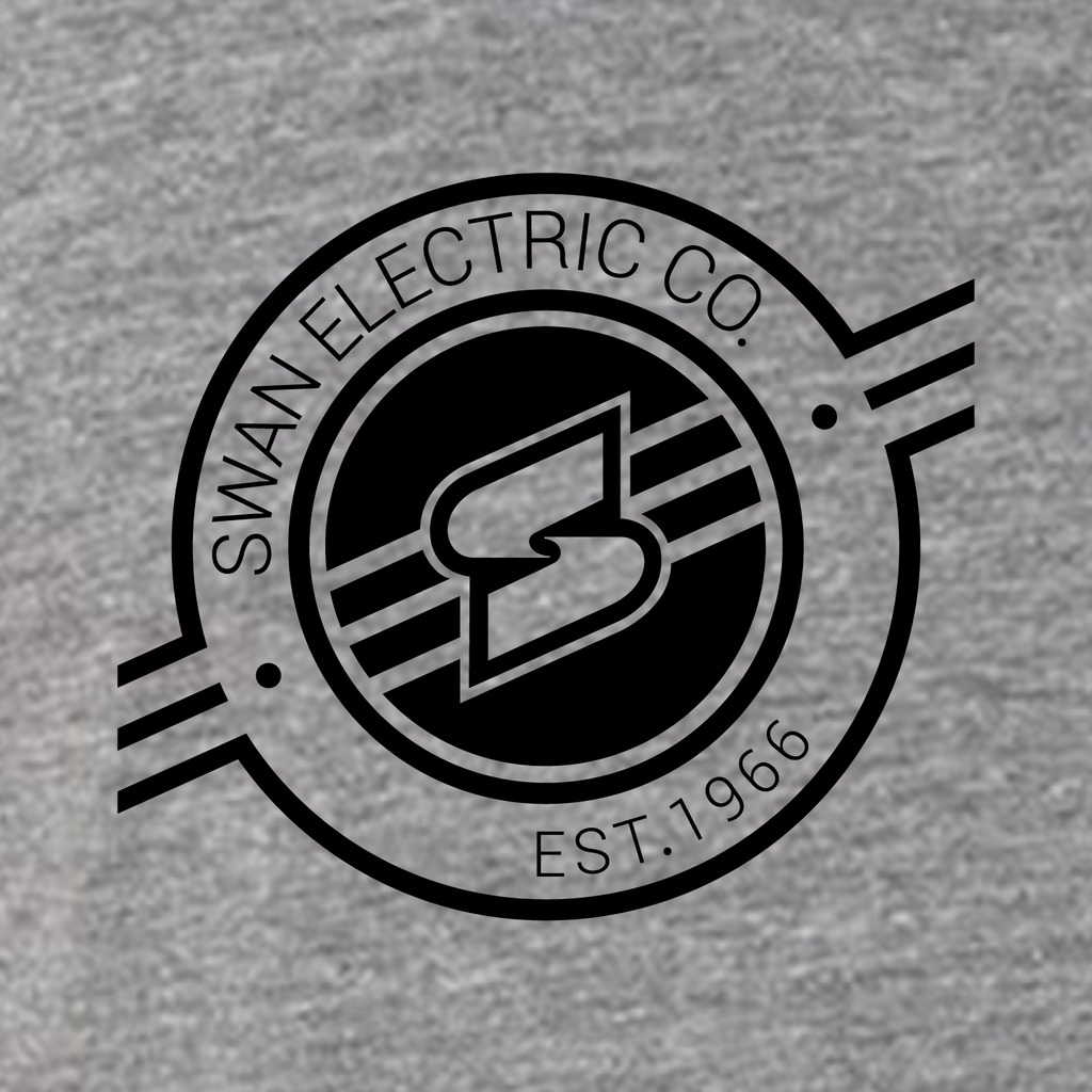 Next Level Soft Fitted Triblend Tee -- Premium Heather, Swan