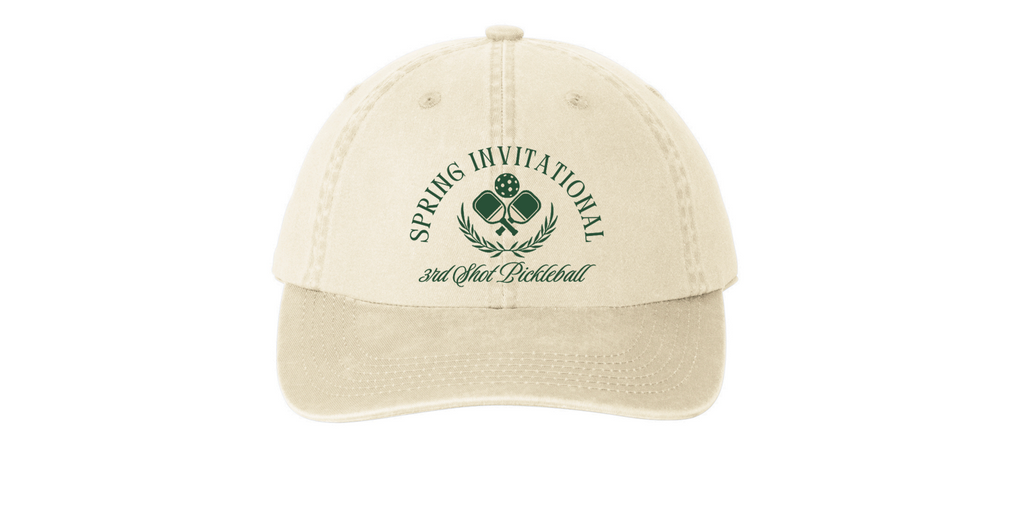 Port Authority Garment Washed Hat -- Stone